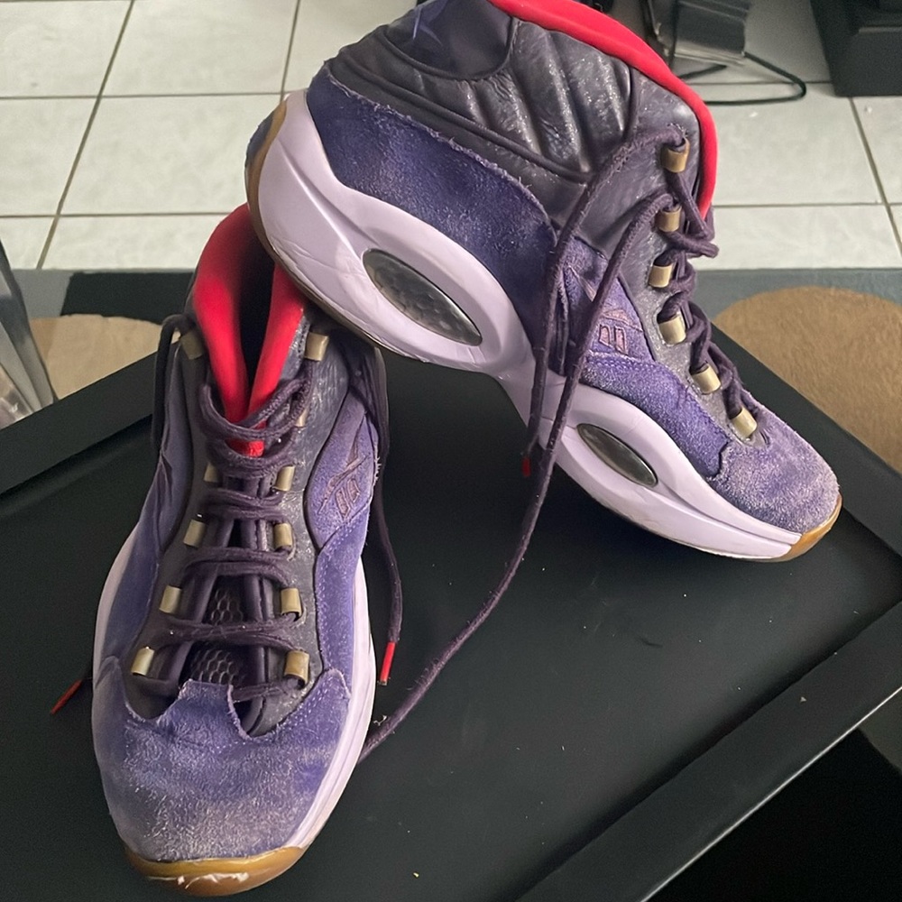 Reebok Question Mid Ghost of Christmas Future Allen Iverson Size 11